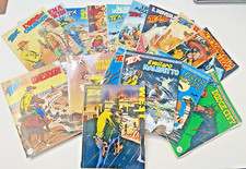 Tex Comics Lot 17 Pieces 1970 2013 Tex Giant / New Reprint / Almanac 