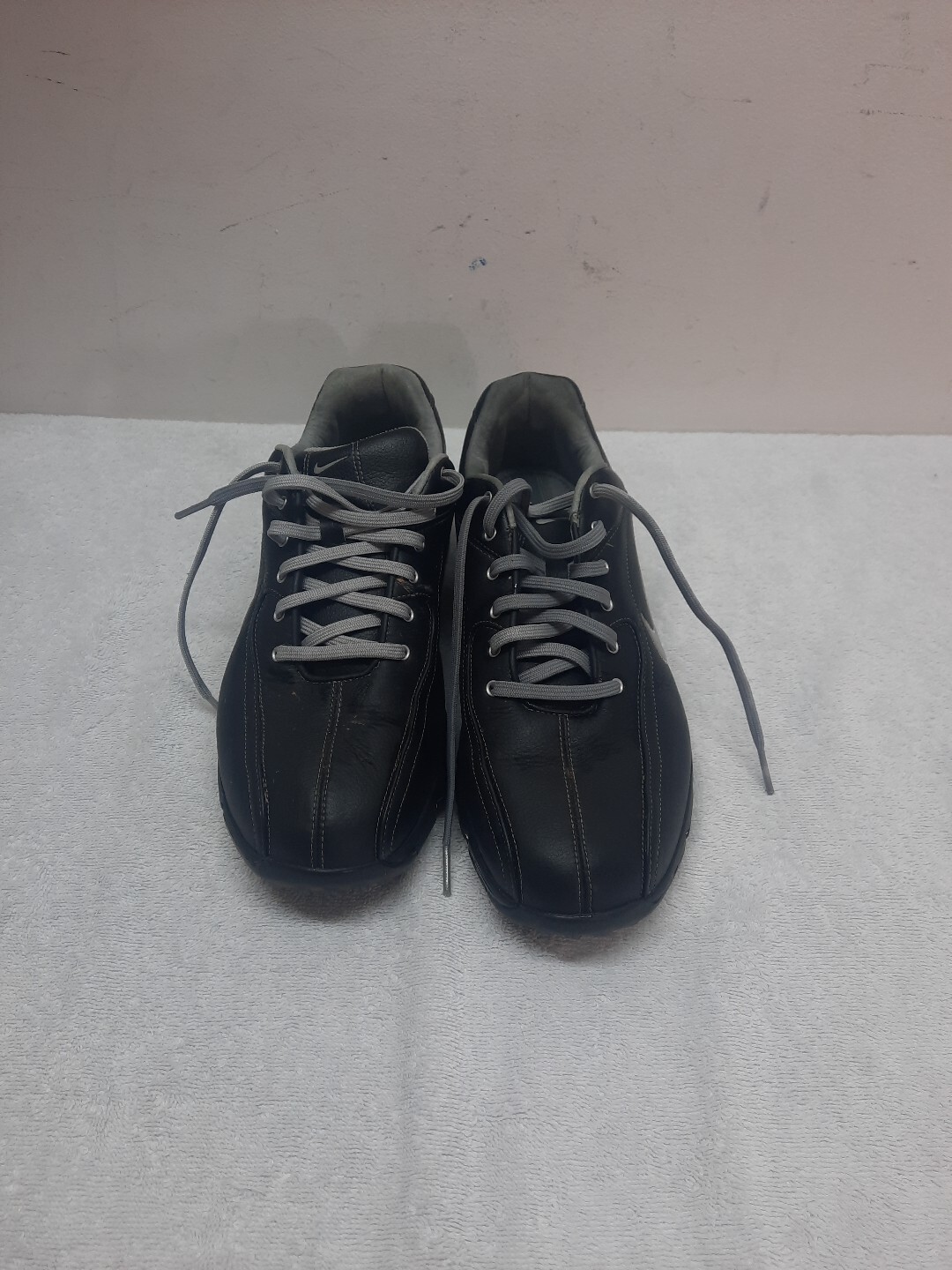 NIKE AIR MAX Revive Cleats, Spikes Black Golf Shoes 317450001 Mens Size 9 eBay