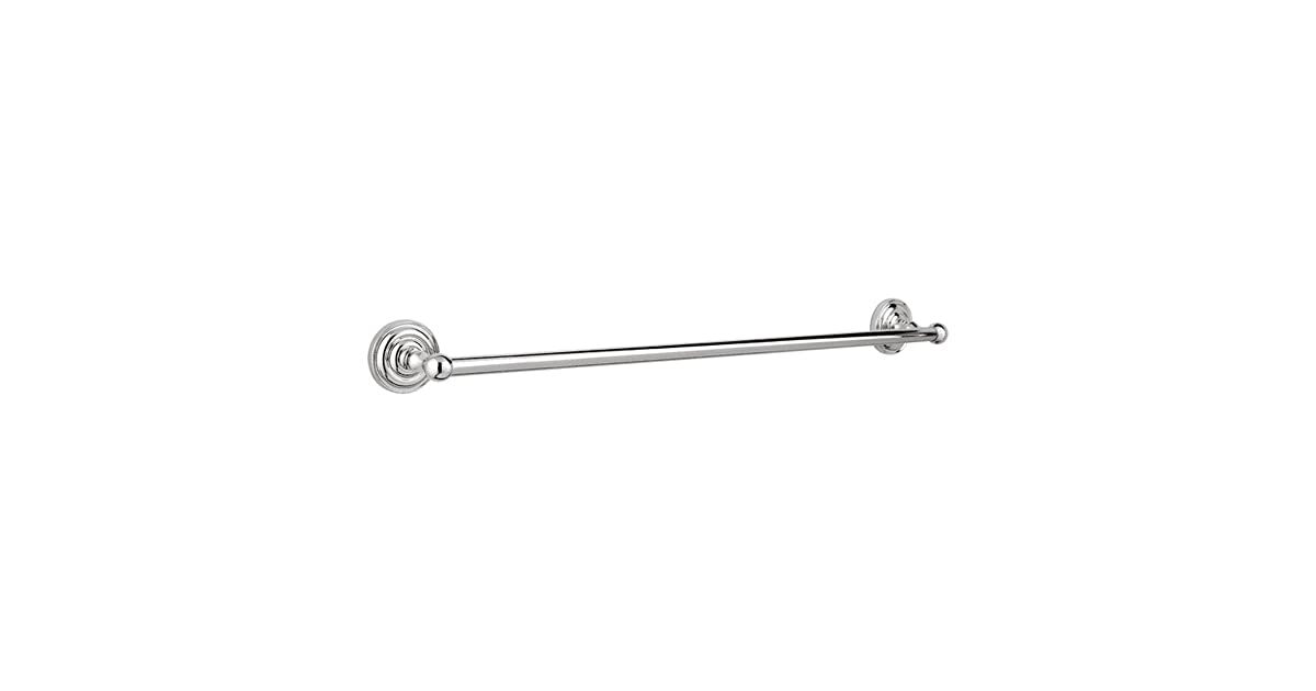 Bar, 24" Wall-mount, Screw-in, Polished Chrome Finish