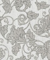 Rasch Textil Tapete Vlies Raffinesse 077901 Grau Hellgrau Weiß Stylisch Floral