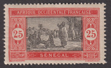 SENEGAL 1922/26   Market  25c  M/Mint     (p610)