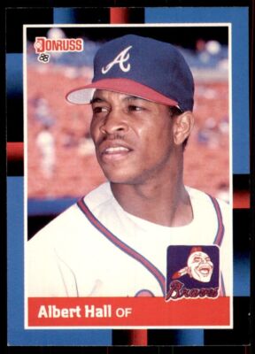 1988 Donruss Albert Hall Baseball Cards #290