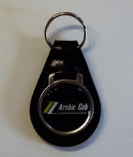 Reproduction Arctic Cat Z Snowmobile Medallion Style Leather Keychain 006 