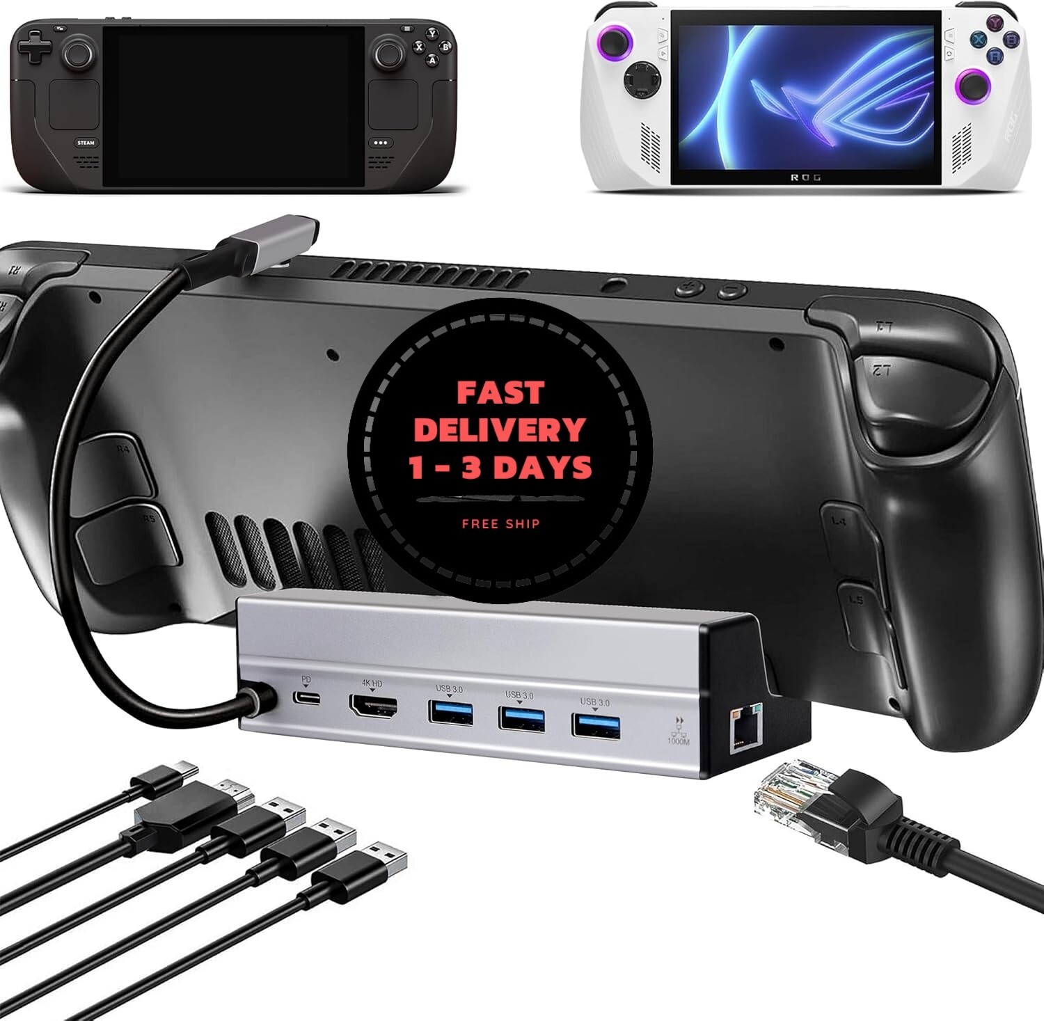 Steam Deck 64gb ＋ 512gbSDカード