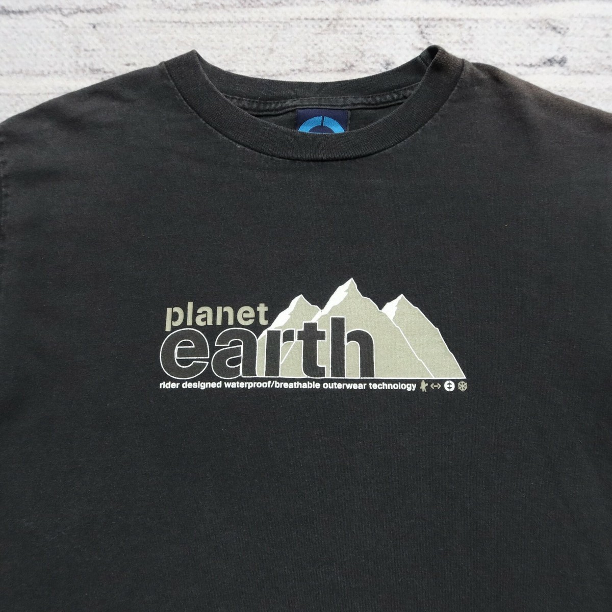 90s スケートヴィンテージ PLANET EARTHカットソーオールドスクール Vintage 90s Planet Earth Skateboard Shirt Size S Made in USA Skate