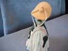 Vintage 2008 Hallmark Ceramic Green & White Doll Hanging Ornament — photo 3