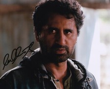 CLIFF CURTIS signed autograph 20x25cm WALKING DEAD in person autograph COA