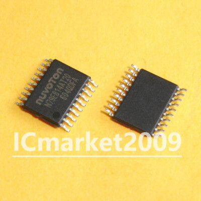 10 PCS N79E814AT20 TSSOP-20 Nuvoton 8051 Kernel Microcontroller MCU IC Chip
