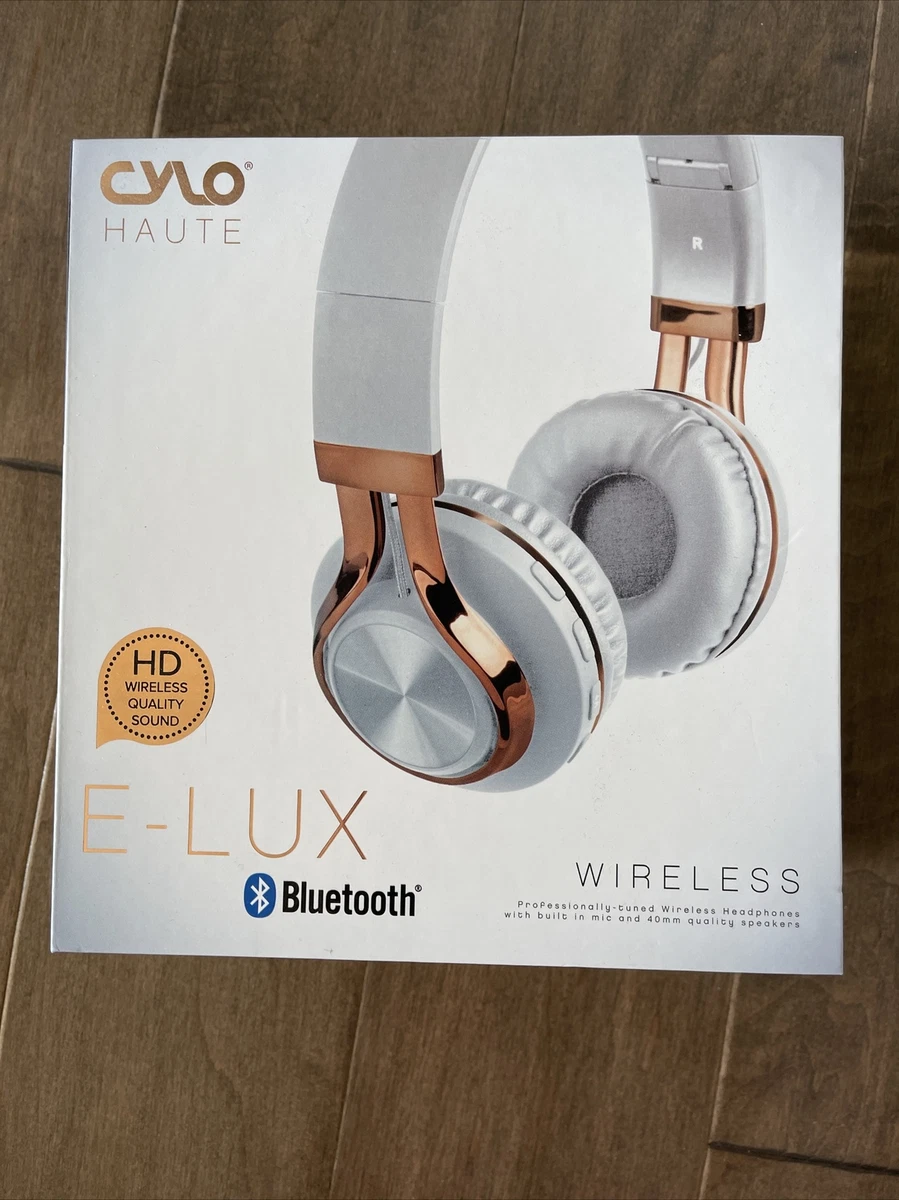 White and 2025 rose gold headset