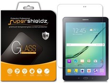 2x Supershieldz for Samsung Galaxy Tab S2 8.0 Tempered Glass Screen Protector