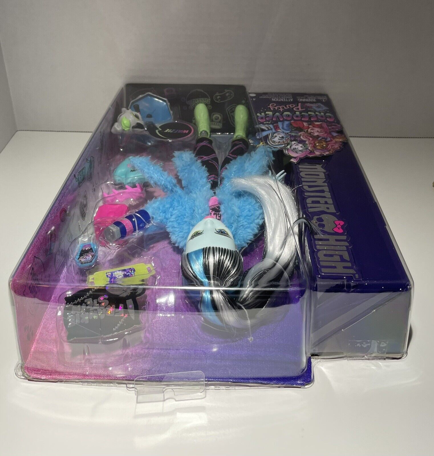 Boneca Monster High Creepover Party Frankie Stein - HKY68 Mattel -  Arco-Íris Toys