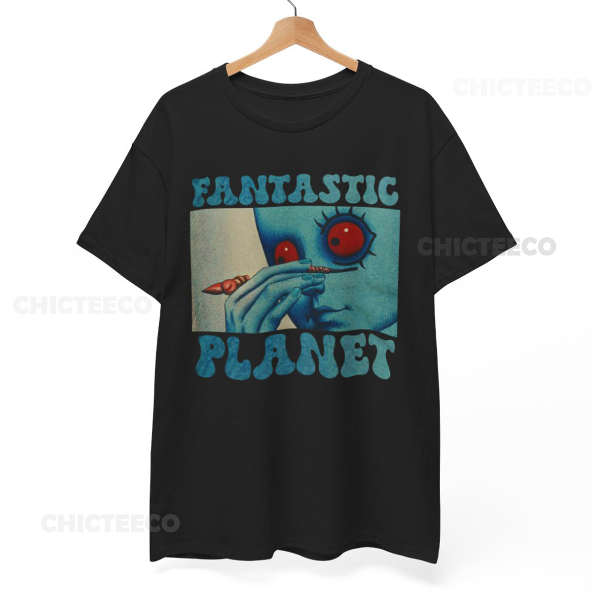 Fantastic Planet Shirt, La Planete Sauvage Tee French Cinema Sci-Fi  Unisex Tee
