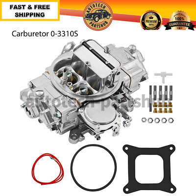 Classic Carburetor For Holley 0-3310S 750 CFM Manual Choke Vacuum Secondaries