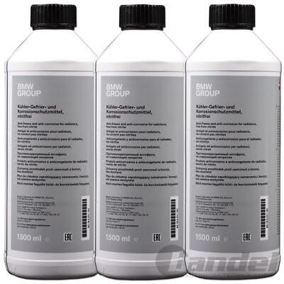 4,5L ORIGINAL Frostschutz Kühlerfrostschutz Konzentrat 4,5 Ltr. passend für BMW