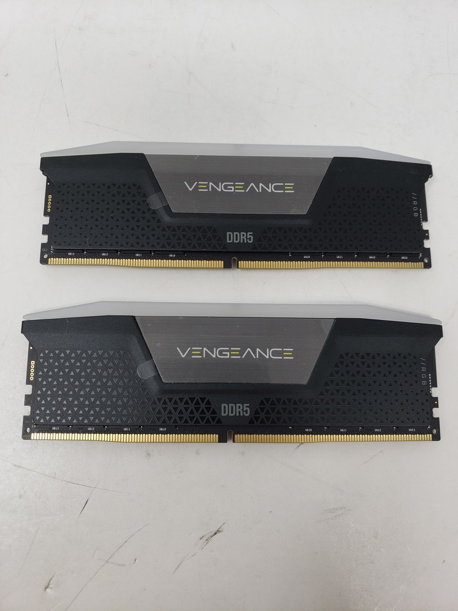 CORSAIR VENGEANCE RGB DDR5 RAM 64GB (2x32GB) 6400MHz CL32