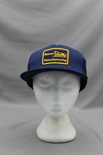 Vintage Patched Trucker Hat - Beaver Manufacturing - Adult Snapback