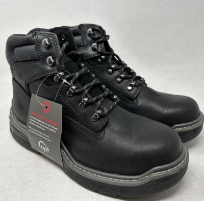 WOLVERINE COMPOSITE TOE RAIDER DURASHOCKS 6'' CARBONMAX  BOOT Size 8 EW (D1012)