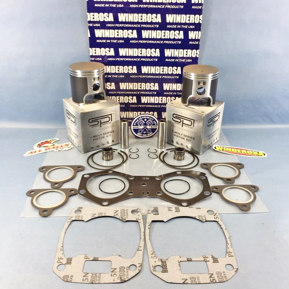 POLARIS 550 SPI PISTONS STD WINDEROSA TOP END GASKET KIT 2003-2013 03-13 CLASSIC - Image 4 of 4