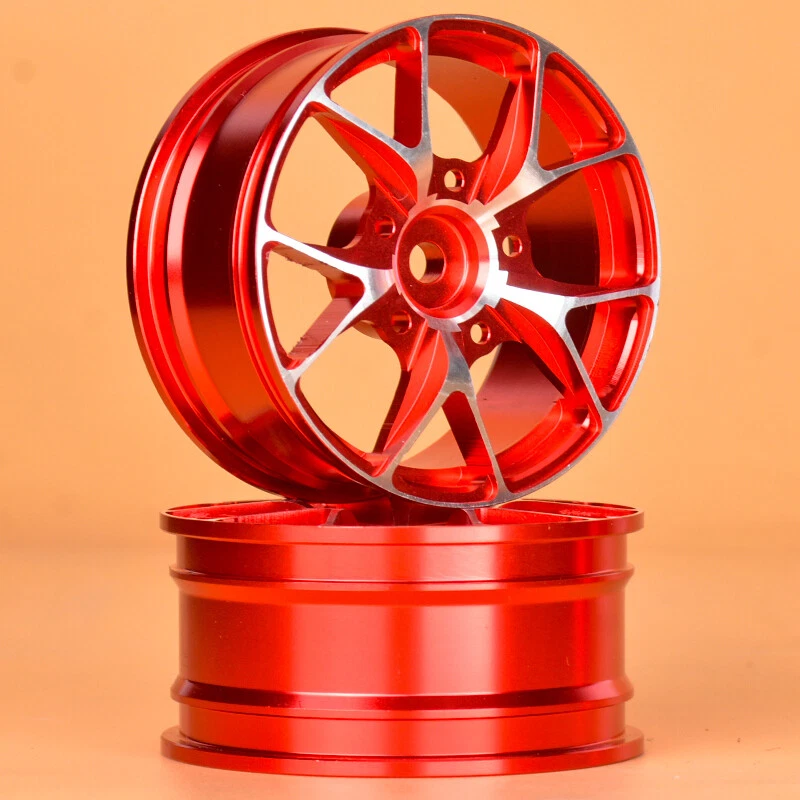1/10 Onroad Drift Rc Car Aluminium Wheels Rims For Traxxas 4tec Kyosho Fazer - Image 3 of 4