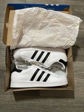 ADIDAS SUPERSTAR J FU7712 WHITE/BLACK/WHITE BIG KIDS SNEAKER