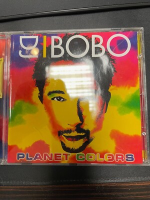 DJ Bobo - Planet Colors - Musik Album CD - Duett Irene Cara EMI 2001 mit Los !!