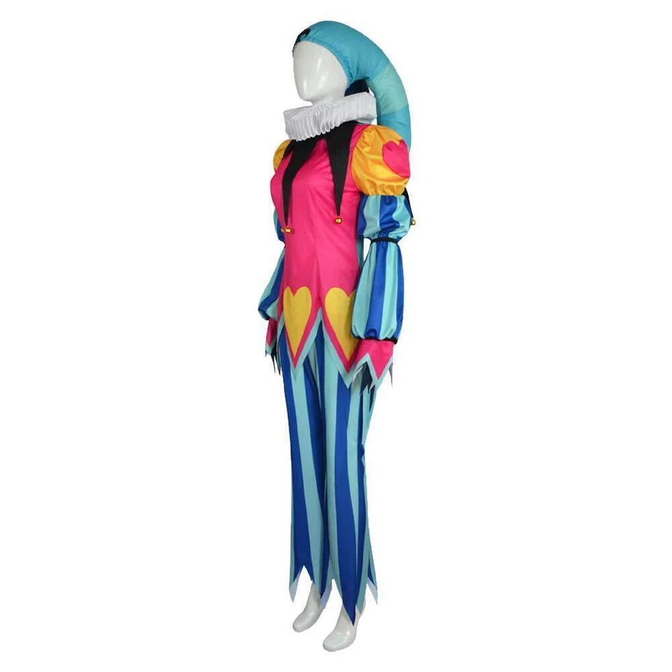Anime Helluva Boss Fizzarolli Clown Cosplay Costume Halloween Anime Hazbin Hotel - image 4 of 4