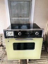 ✨Vintage Mid Century Modern - GE Electric Wall Oven Avocado Green ￼✨