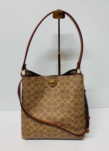 coach charlie bucket bolsa in signature canvas