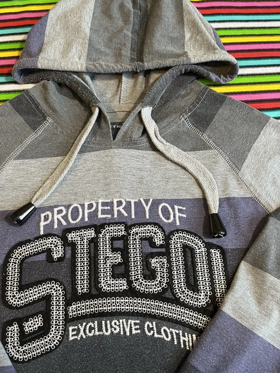 Men s Stegol Outsider Grand Lightweight Hoodie Grey Size XL Pullover