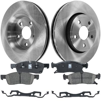 Front Brake Disc and Pad Kit for Dodge Durango/Jeep Grand Cherokee 2011-2020,