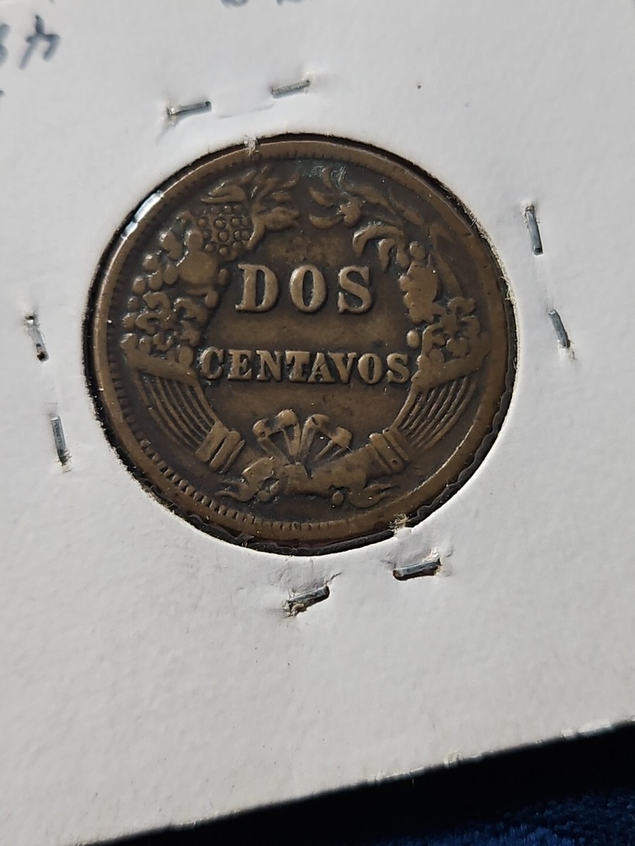 ペルー　2CENTAVOS　2センタボ　2ケンタボ　1876年 Peru - 2 Centavos - 1876 KM#188.1a Coin | eBay