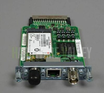 CISCO HWIC-3G-HSPA-G 3G HWIC Non-US HSPA/UMTS 900/1900/2100 4-band 2G