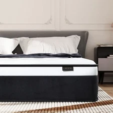 12" Mattress Twin Full Queen King Size Innerspring Foam Mattress in a box CHEVNI