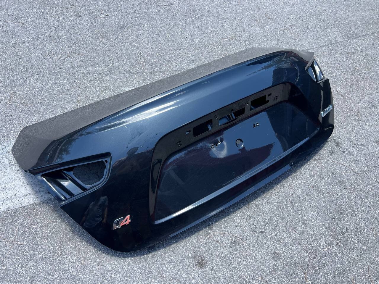 Maserati Ghibli 2017 REAR Trunk lid