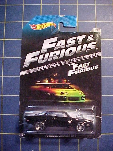HOT WHEELS '70 DODGE CHARGER R/T! OFFICIAL FAST & FURIOUS MOVIE