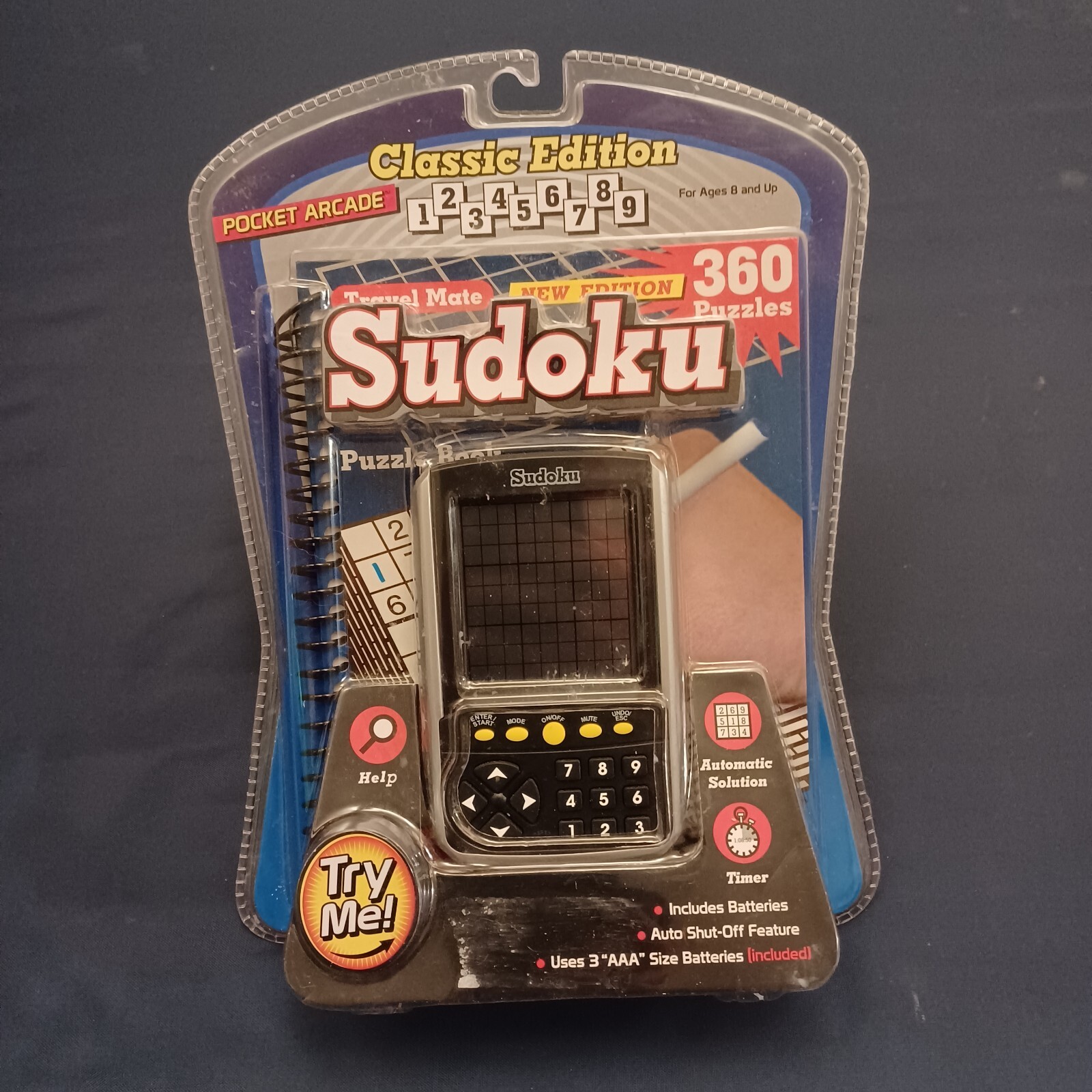 Sudoku Handheld Electronic Game Classic Travel Mate Puzzle 360 games *New sealed eBay