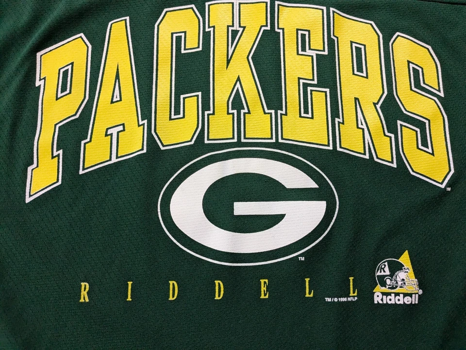Camiseta deportiva vintage 1996 Green Bay Packers Russell gráfica para hombre XL hecha en EE. UU. Foto 3 de 4