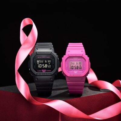 CASIO G-SHOCK Men's Watch DW-5600PK-1JR DIGITAL Pink Black JAPAN