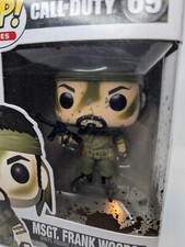Image of Funko Call Of Duty  Black Ops MSGT Frank Woods 69 (Muddy box)