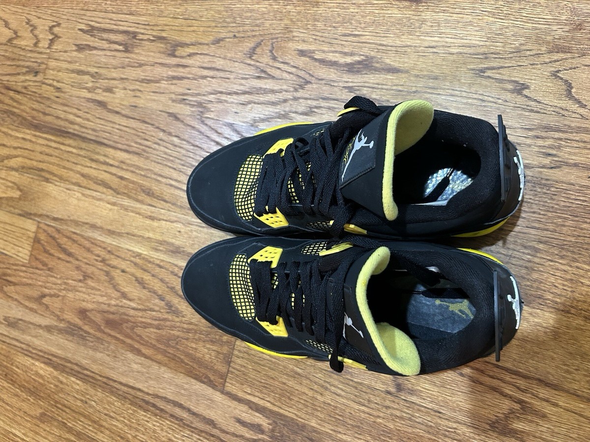 Size 13 - Jordan 4 Retro Low Thunder 888507962867| eBay