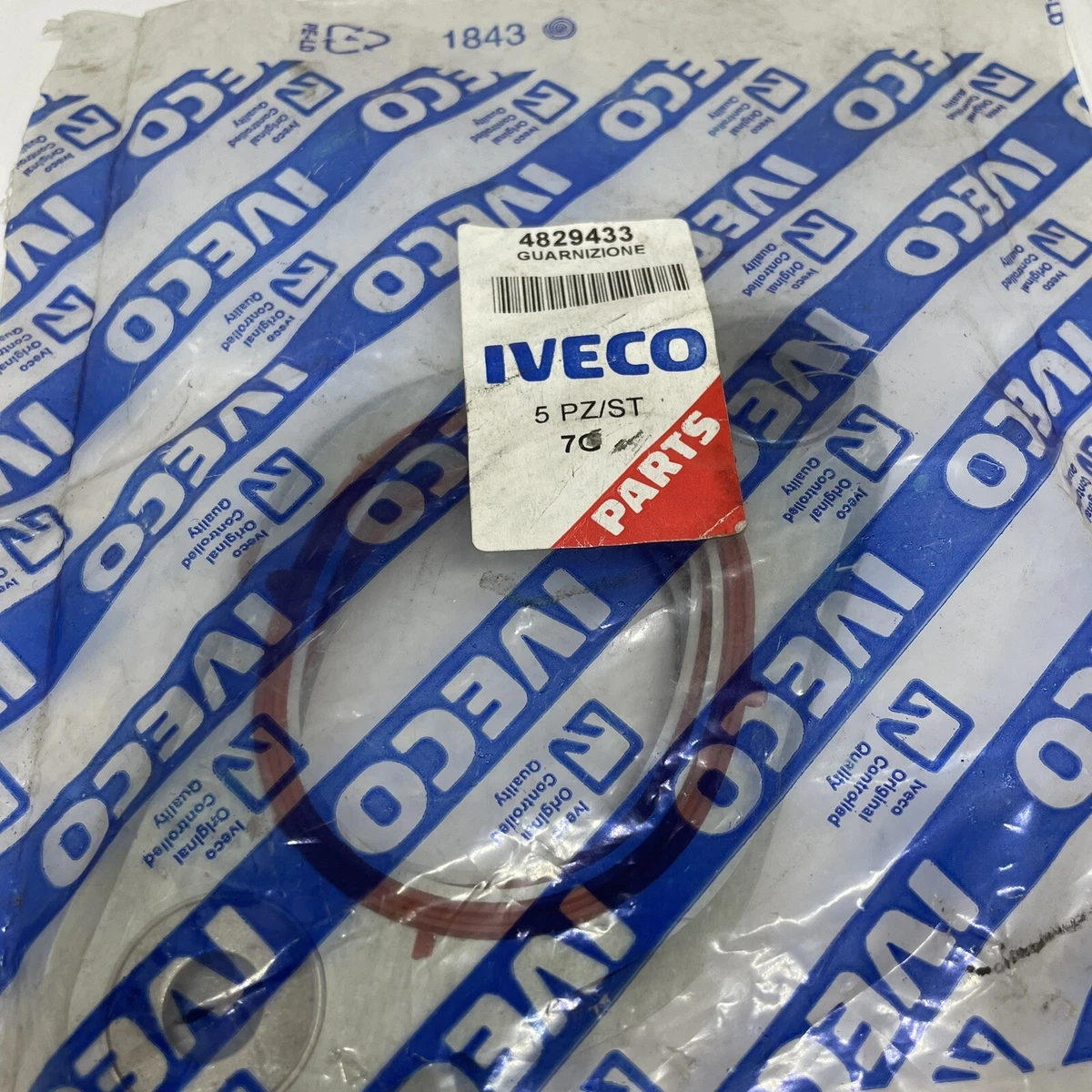 Genuine Iveco Intake Elbow Gaskets x5 4829433 | eBay
