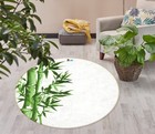 3D Green Bamboo 125 Non Slip Rug Mat Room Mat Elegant Photo Carpet Coco