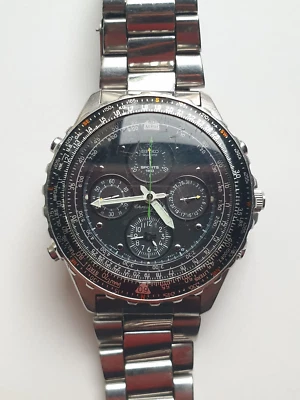 Montre Chronographe  SEIKO Sports 150 - Fonctionne  - Japan Vintage Quartz - Photo 1/4