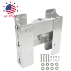 For Boat Adjustable 4'' Outboard Boat Aluminum Jack Plate Tool Silver
