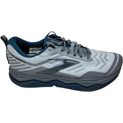 Mens BROOKS Victoria Blue Black Ultra Trail Caldera 7 