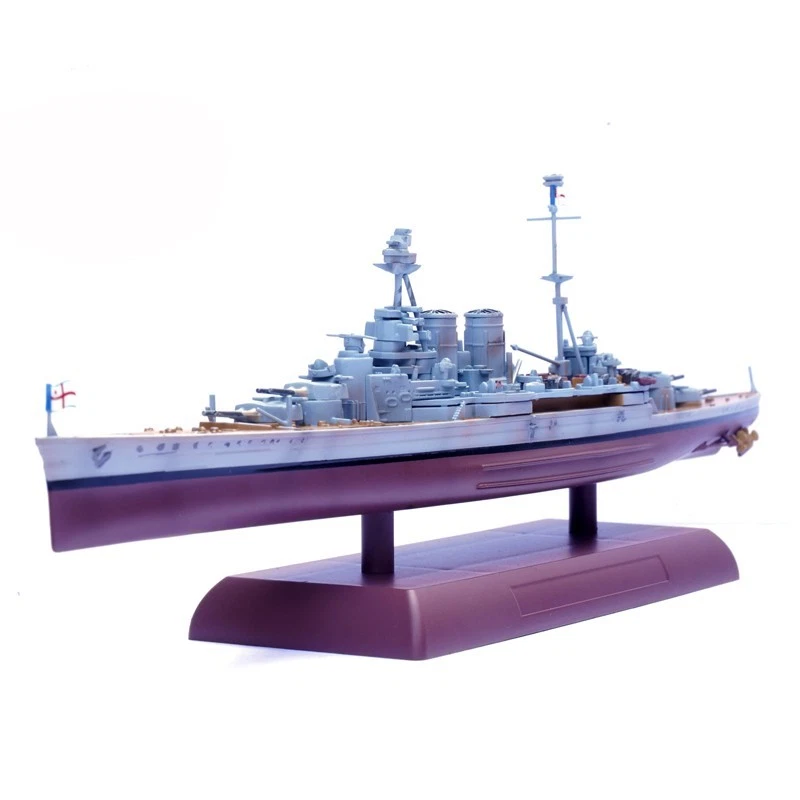 1:1000 Royal Navy Kriegsschiff HMS Hood Schlachtschiff Modell Diecast Militär Sammlung - Bild 4 von 4