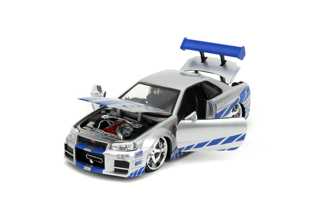 レア HW 日産スカイラインGT-R BNR34 Fast & Furious Hot Wheels Premium Fast & Furious 5/5 Nissan Skyline GTR