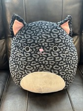 Peluche Squishmallow Xiomara Black Panther 16” Kellytoy descontinuado - raro