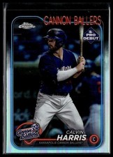 2024 Topps Pro Debut #PDC-11 Calvin Harris Chrome Kannapolis Cannon Ballers