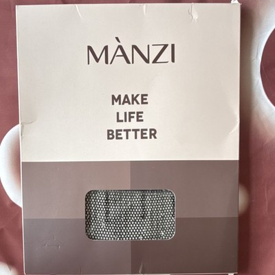 Manzi Sparkly Tights Black One Size 2 Pairs